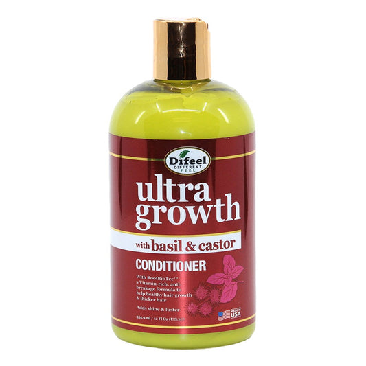 White Smoke Difeel(Sunflower)  Ultra Growth Basil &amp; Castor Oil Pro-Growth Conditioner (12oz)