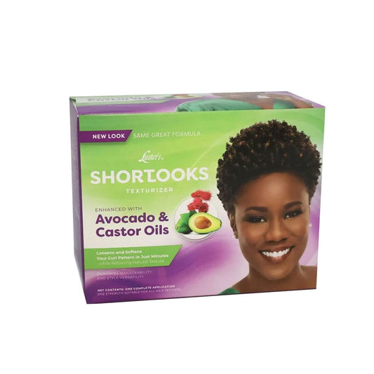 White Smoke PINK Shortlooks Texturizer Curl Softener Kit