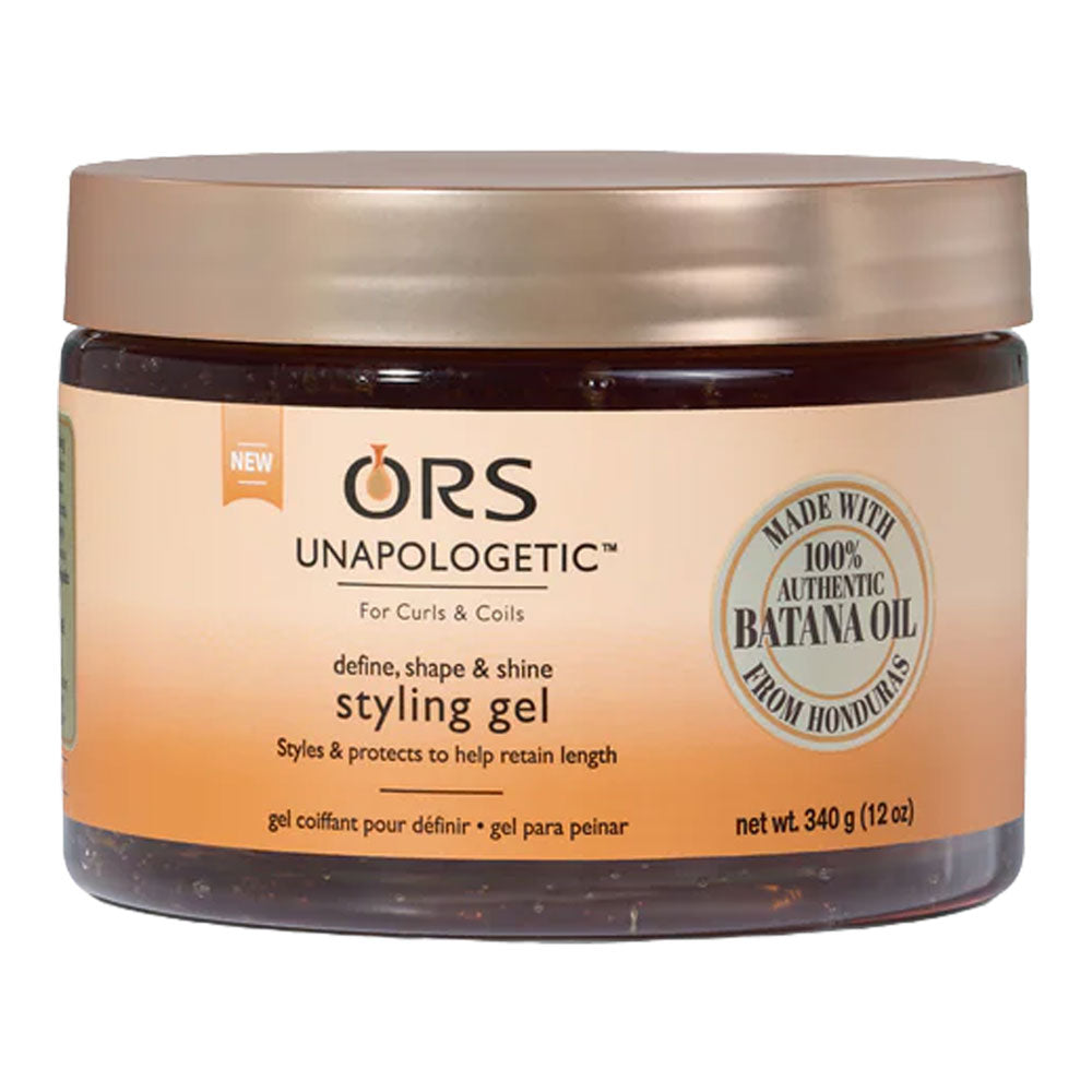 Rosy Brown ORS Unapologetic Batana Oil Define Shape Shine Styling Gel (12oz)