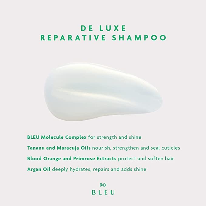 Lavender R+Co BLEU DE LUXE Reparative Shampoo Mini, 1 Oz