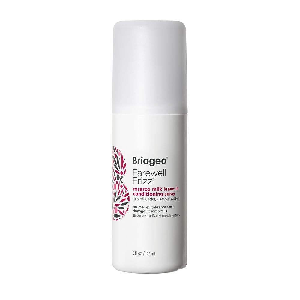 Lavender Briogeo Farewell Frizz Rosarco Milk Leave-In Conditioning Spray