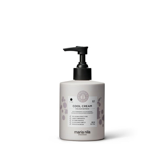 White Smoke Maria Nila Color Refresh, Cool Cream 10.1 Fl Oz, Hair Mask bring out Beige/Cold Tones, Semi-Permanent Pigments, 100% Vegan & Sulfate/Paraben free