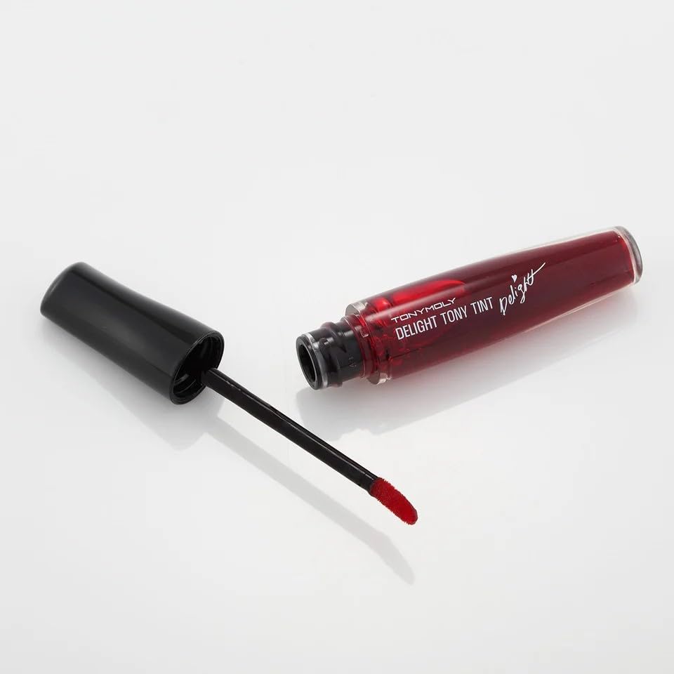 Lavender TONYMOLY Delight Tony Korean Lip Stain - Long-Lasting Pigment, 3 Shades