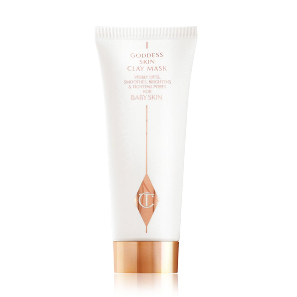 White Smoke Charlotte Tilbury Goddess Skin Clay Mask - Pore Tightening & Hydrating