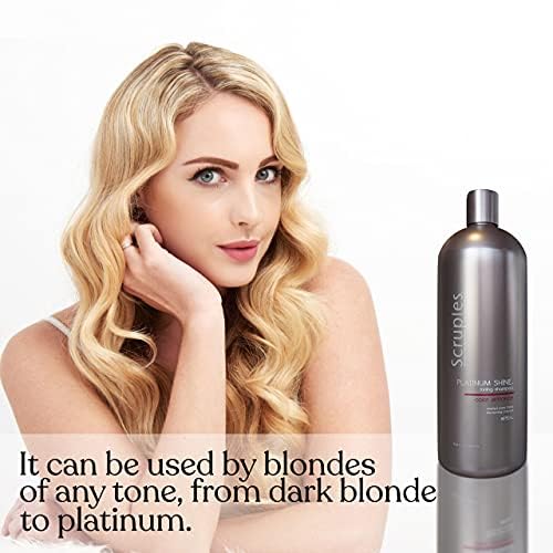 White Smoke Scruples Platinum Shine Shampoo, 33.8 Fluid Ounce by Scruples
