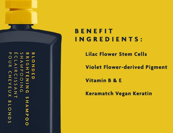 Gold R+Co BLEU BLONDED Brightening Shampoo, 8.5 Oz