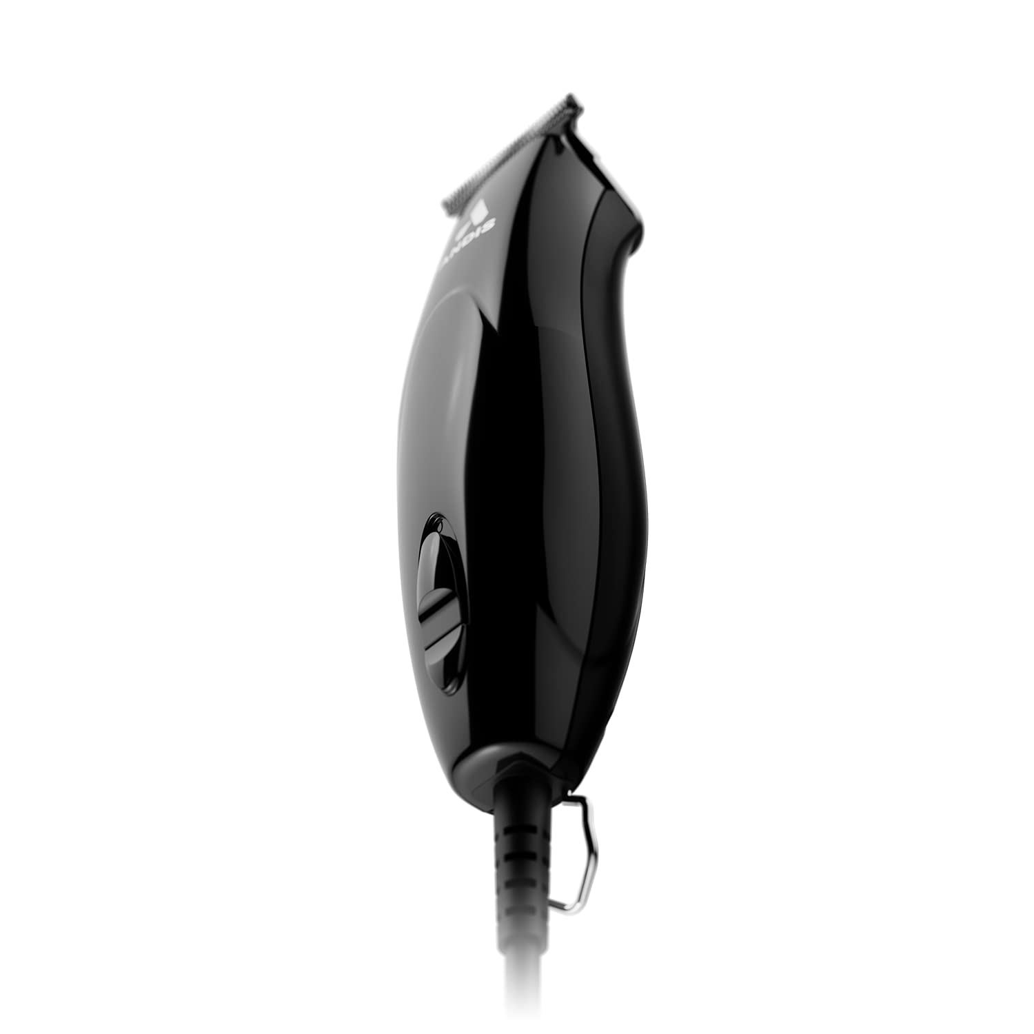 White Smoke Andis 24805 Professional PivotPro Beard & Hair Trimmer with Carbon Steel T-Blade – Black