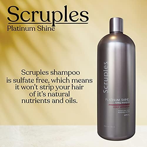 Wheat Scruples Platinum Shine Shampoo, 33.8 Fluid Ounce by Scruples
