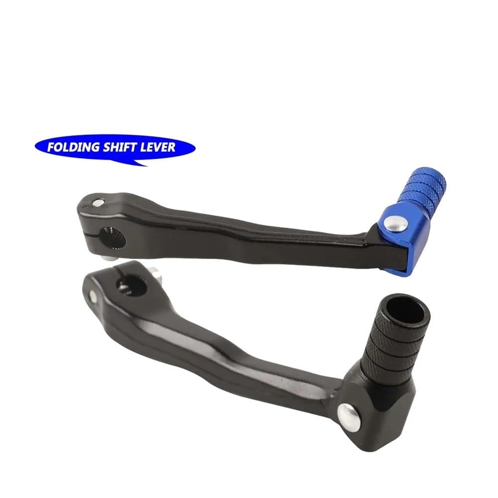 White Smoke BJOVCE Foldable Foot Shifter for DT230 DT 230 for Lanza MT250 MT 250 HJ250H Motorcycle Parts Folding Gear Shift Lever Foot Shifting Shifter Pedal
