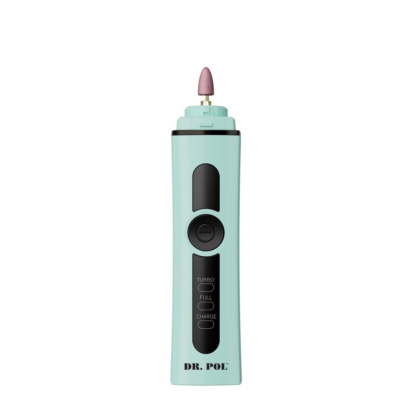 Light Blue Andis Dr. Pol Cordless Pet Nail Grinder, Dual-Speed Motor, Fine-Grit Grindstones for Safe, Pain-Free Nail Trimming on Dogs and Cats, Blue, 561123