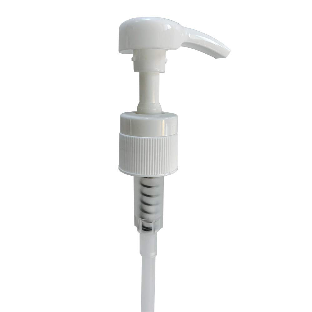 White Smoke Biolage Universal Dispensing Pump - Shampoo and Conditioner Bottle Pump, Fits 1L Bottles (33.8 Fl. Oz.), White
