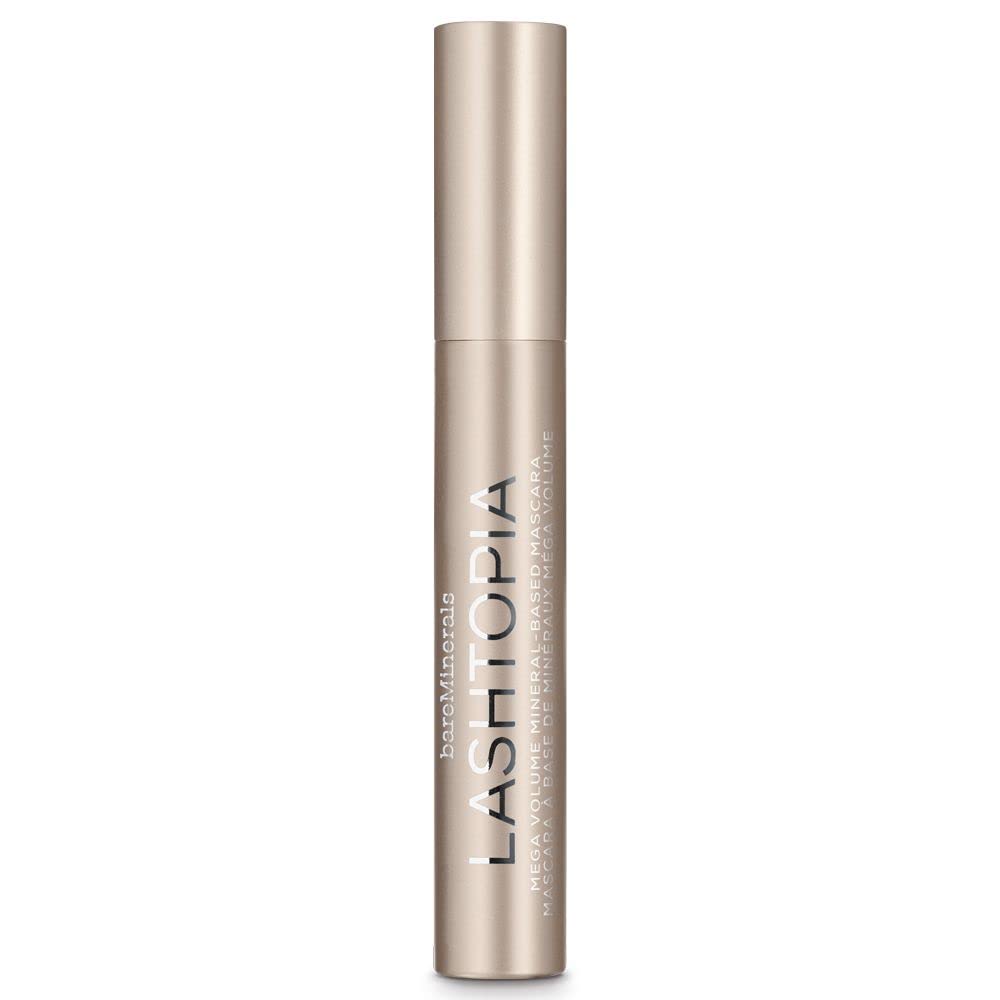 Light Gray bareMinerals Lashtopia Mega Volume Mascara, Ultimate Black, 0.4 oz