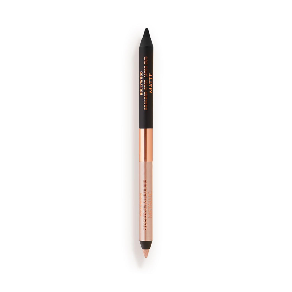 Light Gray Charlotte Tilbury Exagger-Eyes Eyeliner Duo - Dual-Ended - Metallic & Matte