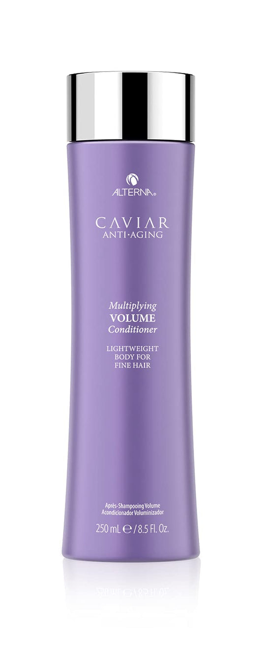 Dark Gray Alterna Haircare CAVIAR Anti-Aging Multiplying Volume Conditioner 8.5Fl Oz | For Fine, Limp or Thin Hair | Create Instant Volume and Thickness | Sulfate Free