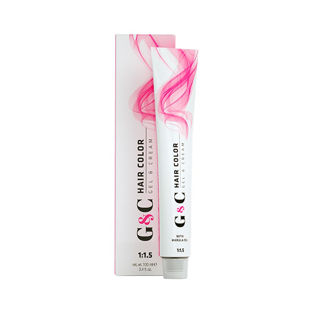 White Smoke Hair Bar NYC Professional Permanent Hair Colors 5.2/5.V Light Violet Brown. Intense & Bright Color Long-Lasting, Fade-Resistant | Shiny Hair, Soft to Touch 3.4oz 100ml Made in Italy