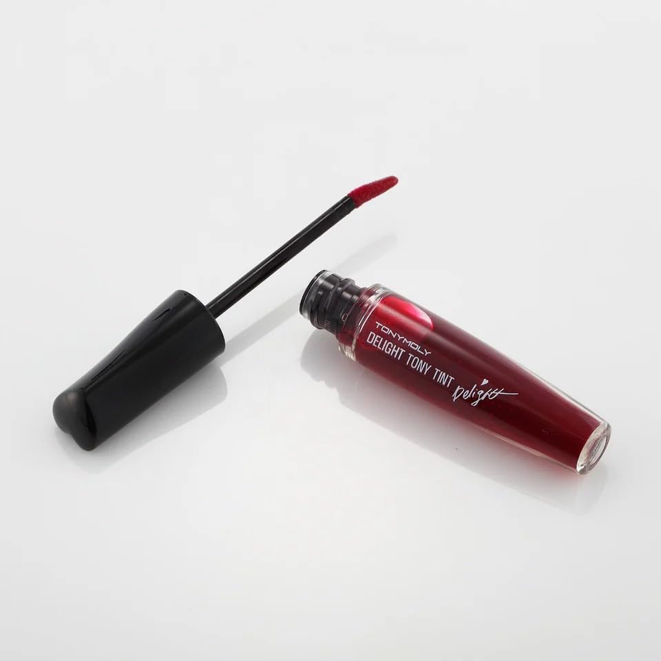 Lavender TONYMOLY Delight Tony Korean Lip Stain - Long-Lasting Pigment, 3 Shades