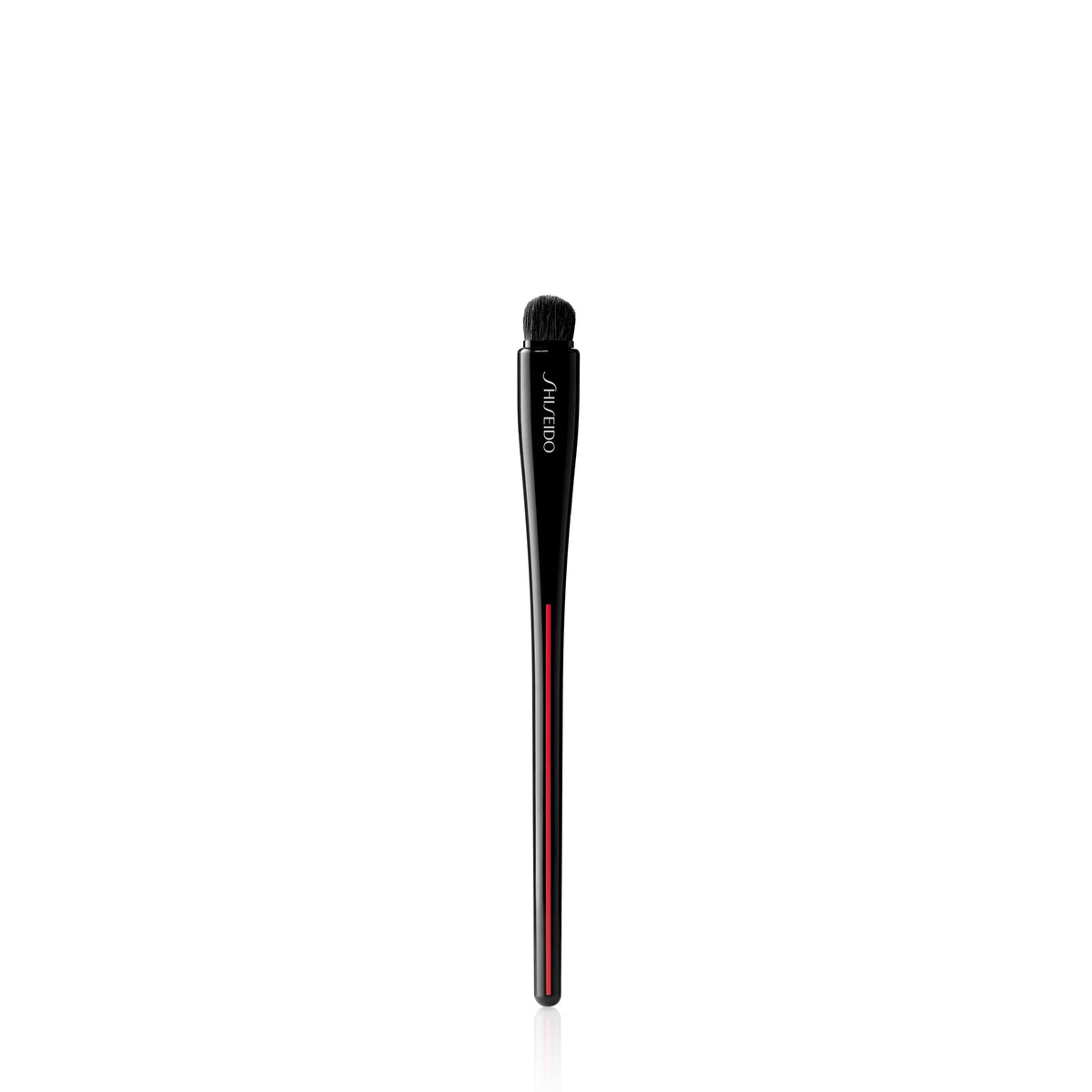 White Smoke Shiseido HANEN FUDE Eye Shading Brush - Semi-Circular Eyeshadow Brush for Powder, Cream & Gel Formulas - High-Performance, Synthetic Bristles - Made in Japan