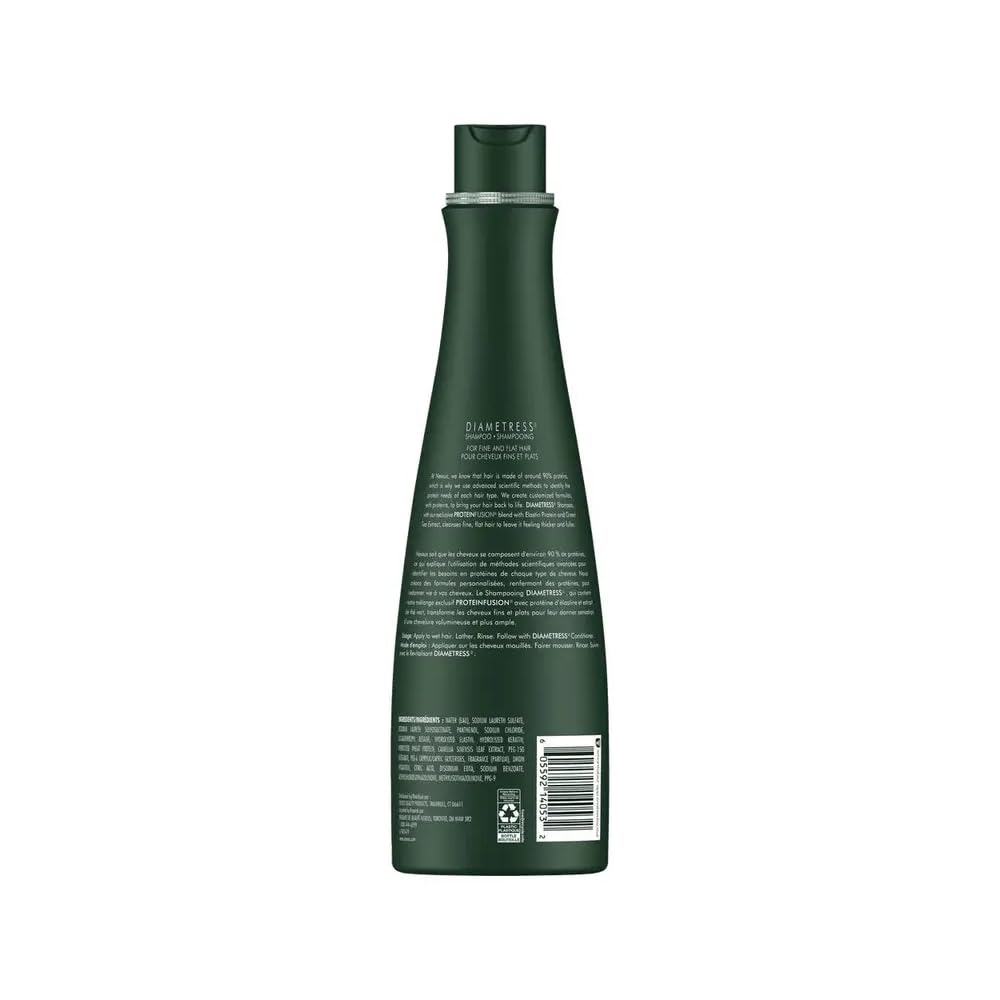 White Smoke Nexxus Diamtress Volume Shampoo for Fine and Flat Hair 13.5 Ounce