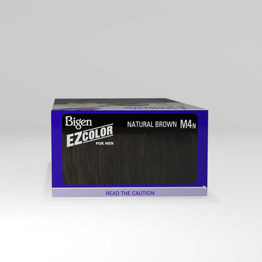 White Smoke M4n Bigen EZ Color for Men Natural Brown - 3 Pack