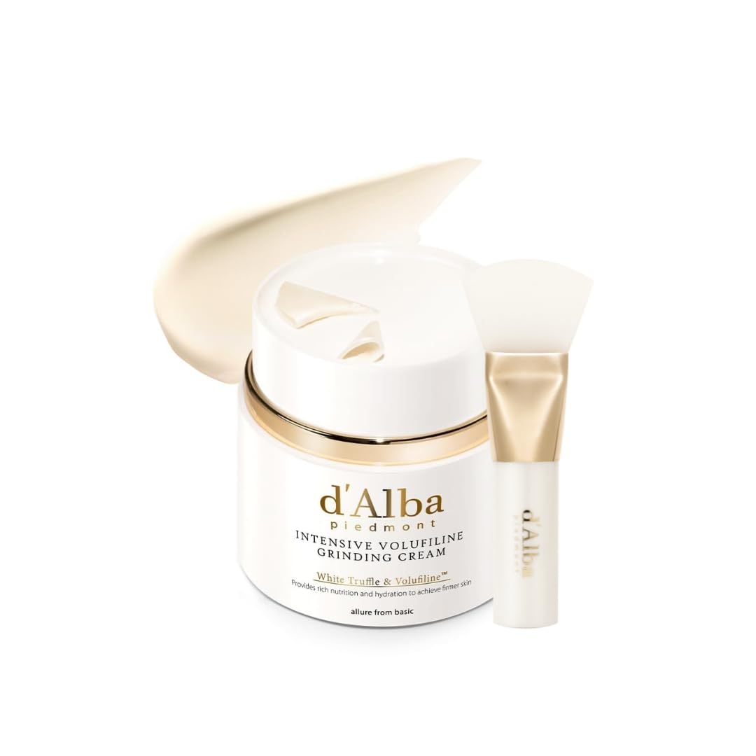 White Smoke d'alba Piedmont Italian White Truffle Intensive Grinding Cream, Volufiline 50,000ppm, elasticity care and nourishment, Korean Skin Care