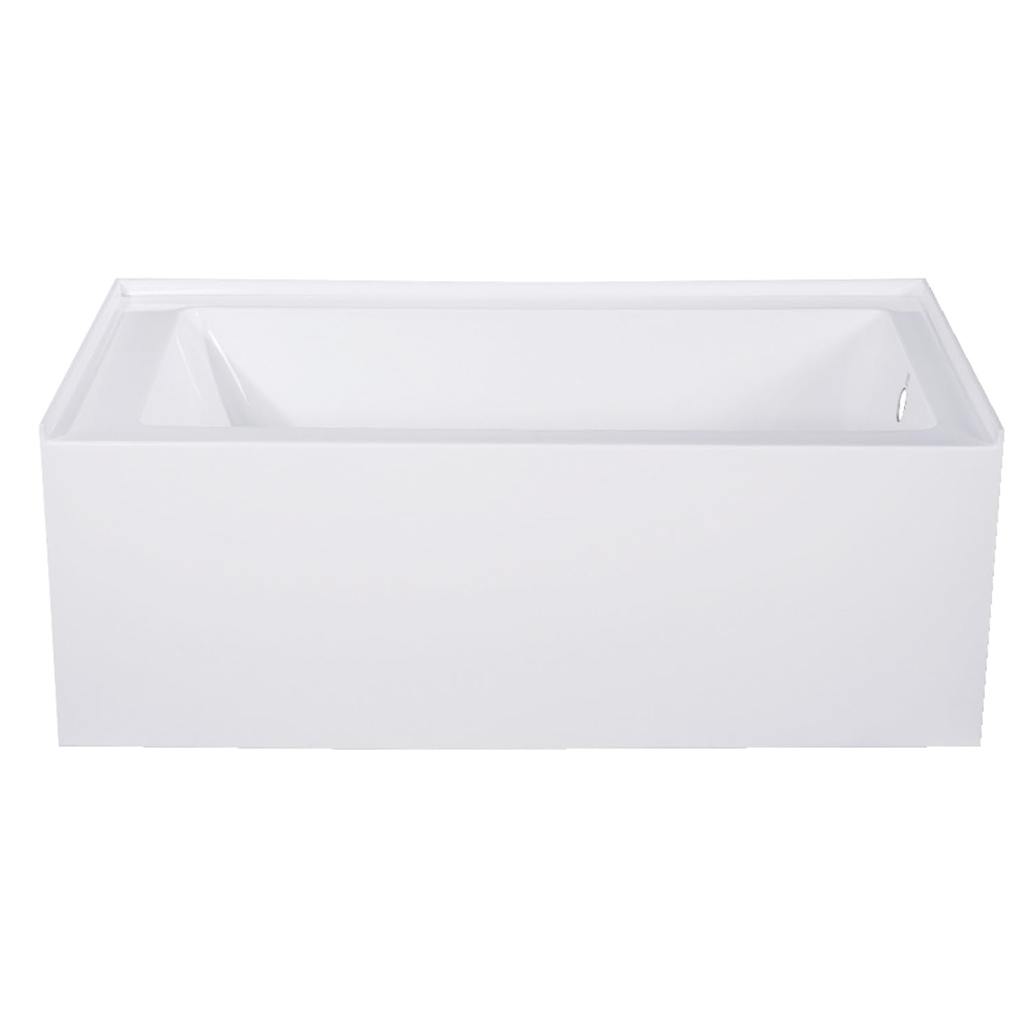 Lavender Kingston Brass VTAP543022R Aqua Eden Alcove Tub, White
