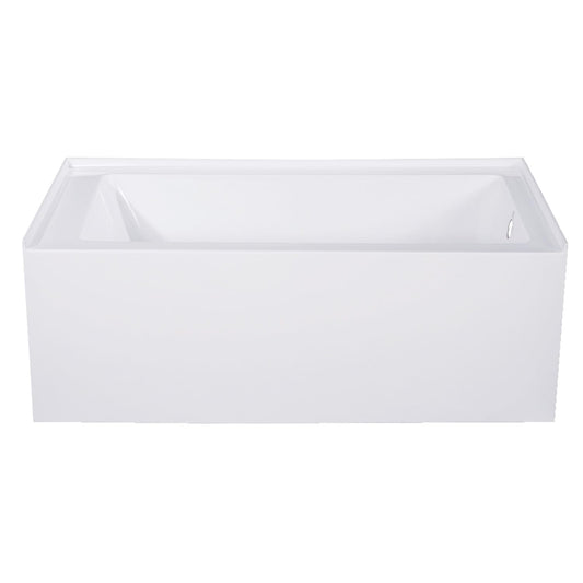 Lavender Kingston Brass VTAP543022R Aqua Eden Alcove Tub, White