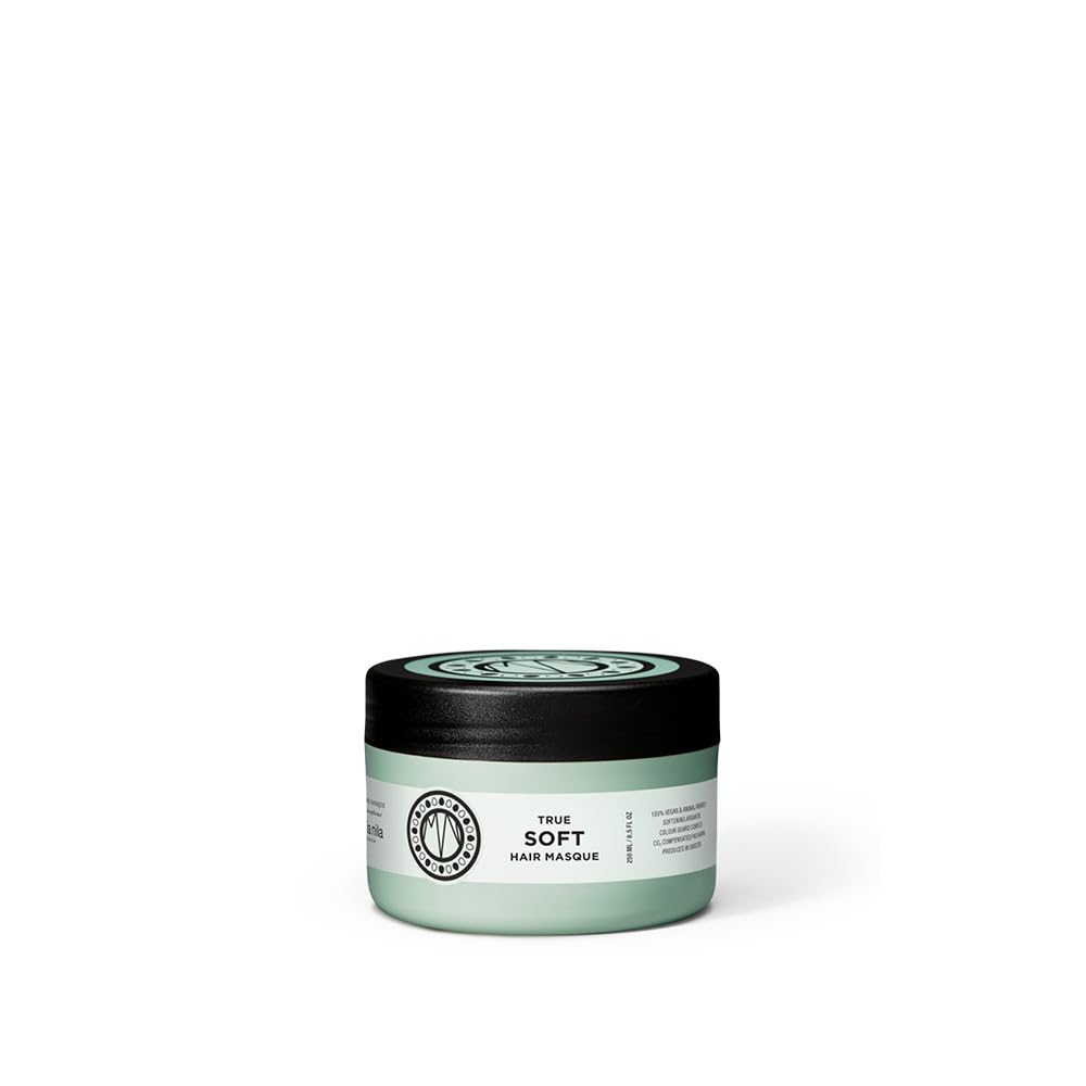 Black Maria Nila True Soft, Moisturizing Hair Mask For Dry Brittle Hair, Argan Oil Remoisturises & Reduces Frizz, 100% Vegan & Sulfate/Paraben free, 8.5 Fl Oz