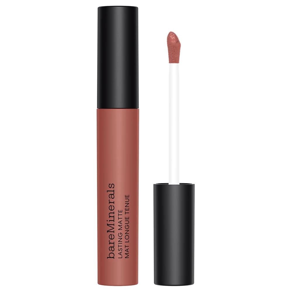 White Smoke bareMinerals Mineralist Lasting Matte Liquid Lipstick, Brave, 3.5ml
