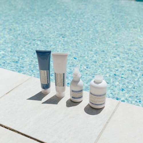Light Steel Blue Davines SU Aftersun, Hydrating Skincare Gel To Moisturize, Protect And Smooth Skin, Soothe And Hydrate Reddened Skin After Exposure, 5.07 Fl. Oz.
