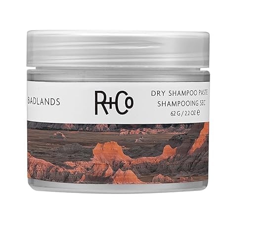 Lavender R+Co BADLANDS Styling Paste, Relative Paradise Scent