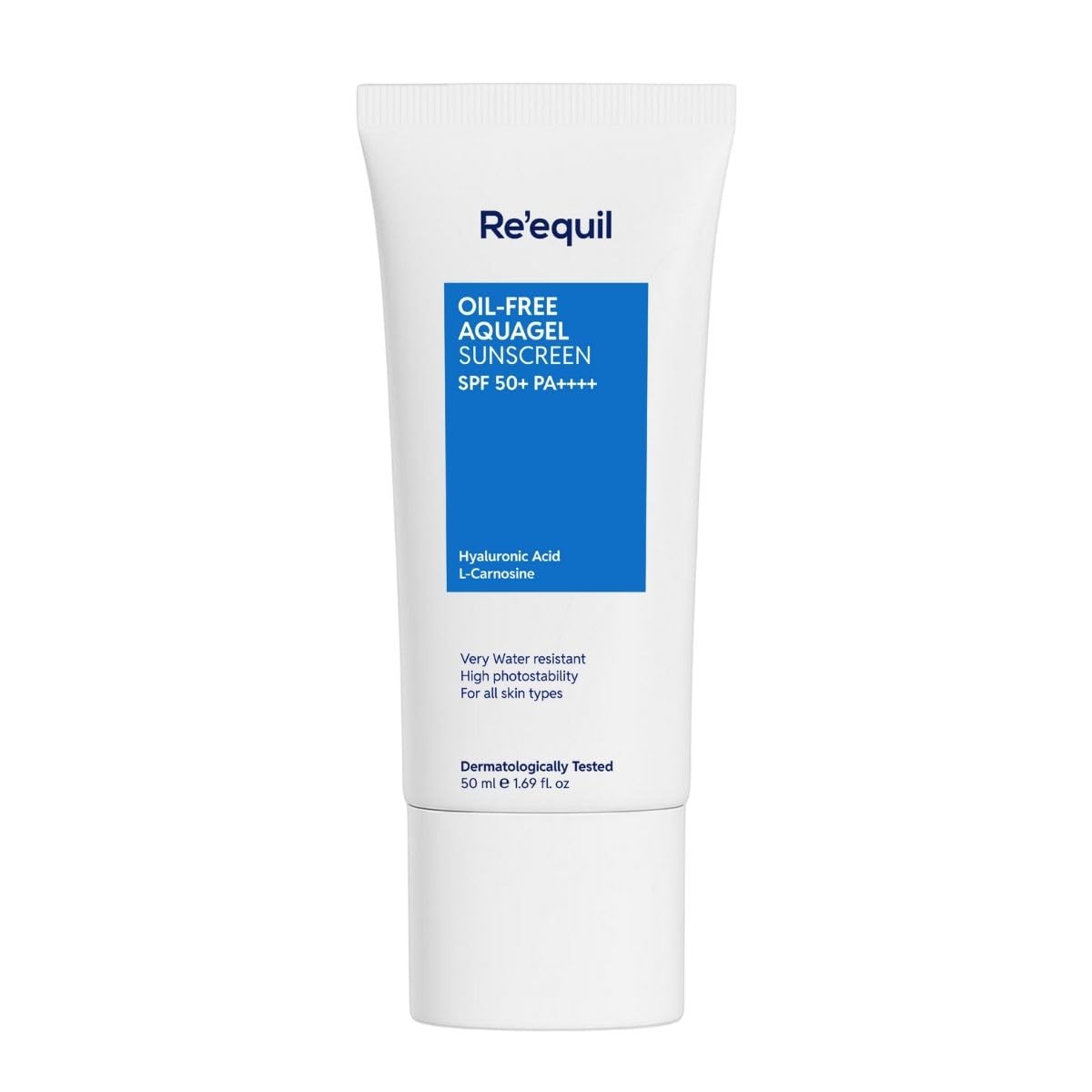 Lavender Re'equil Oil Free Aquagel Sunscreen l SPF 50+, PA++++