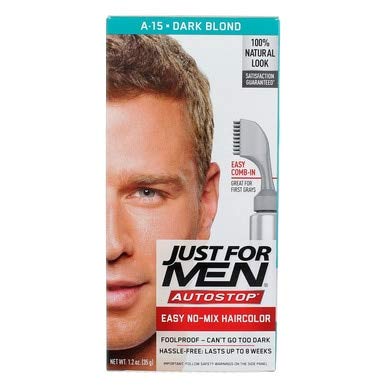 Lavender JUST FOR MEN AutoStop Haircolor, Dark Blond A-15 (2 Pack)