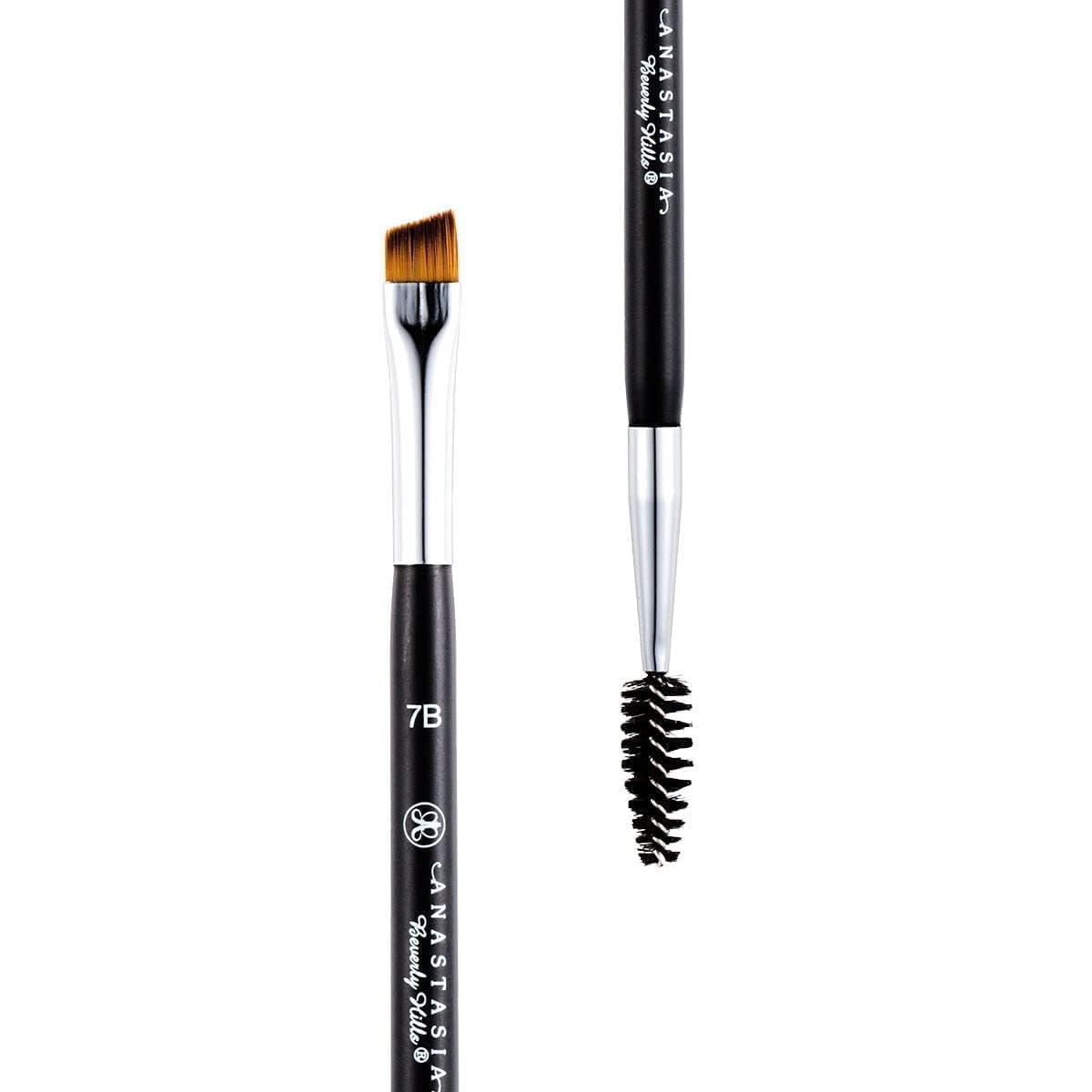 White Smoke Anastasia Beverly Hills - Brush 7B - Dual-Ended Angled Brow Detail Brush