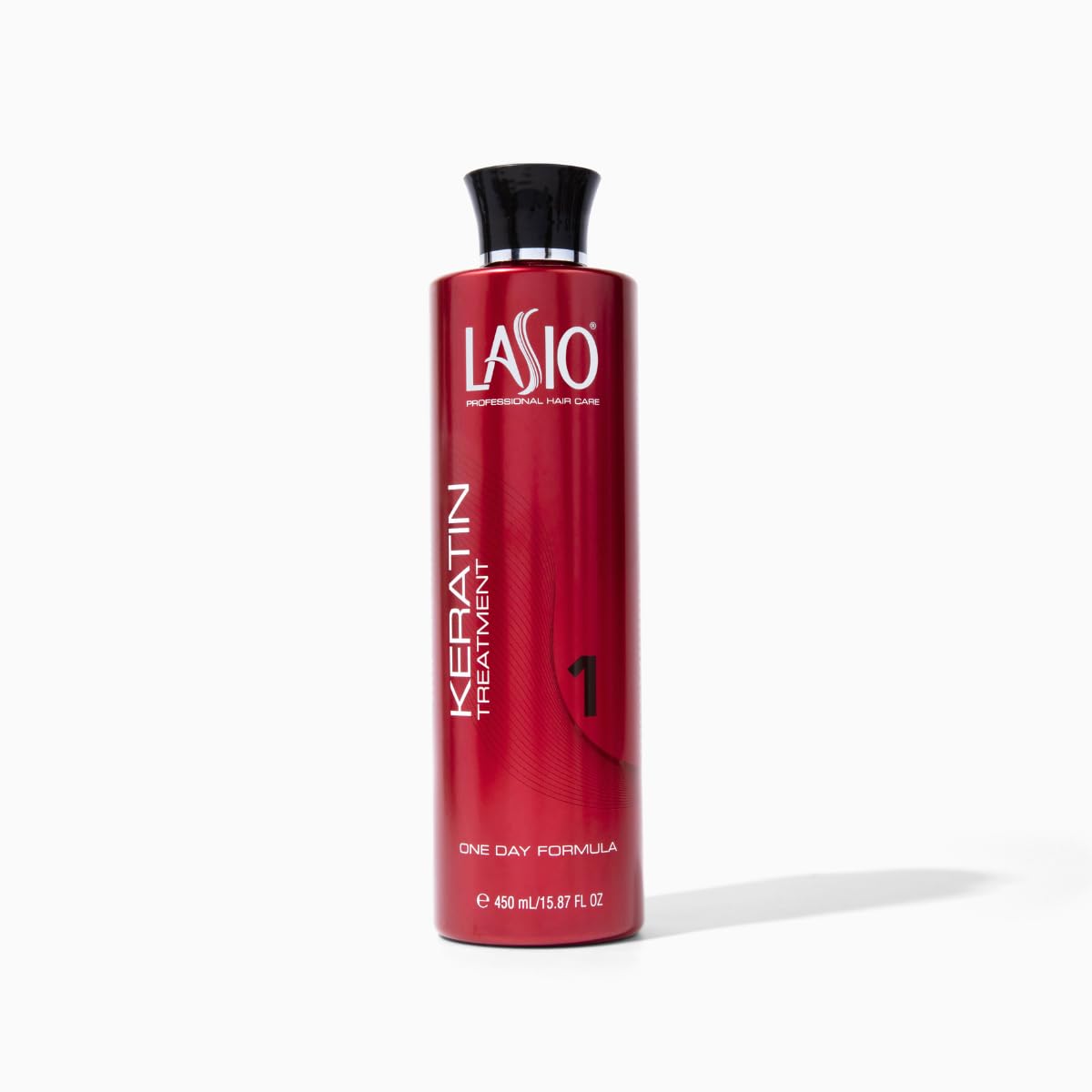 White Smoke Lasio Keratin One Day Treatment – Frizz Elimination, Smoothing & Strengthening keratin hair treatment | Reduce 100% OF Frizz | Professional Salon Grade Formula | 15.87 FL oz