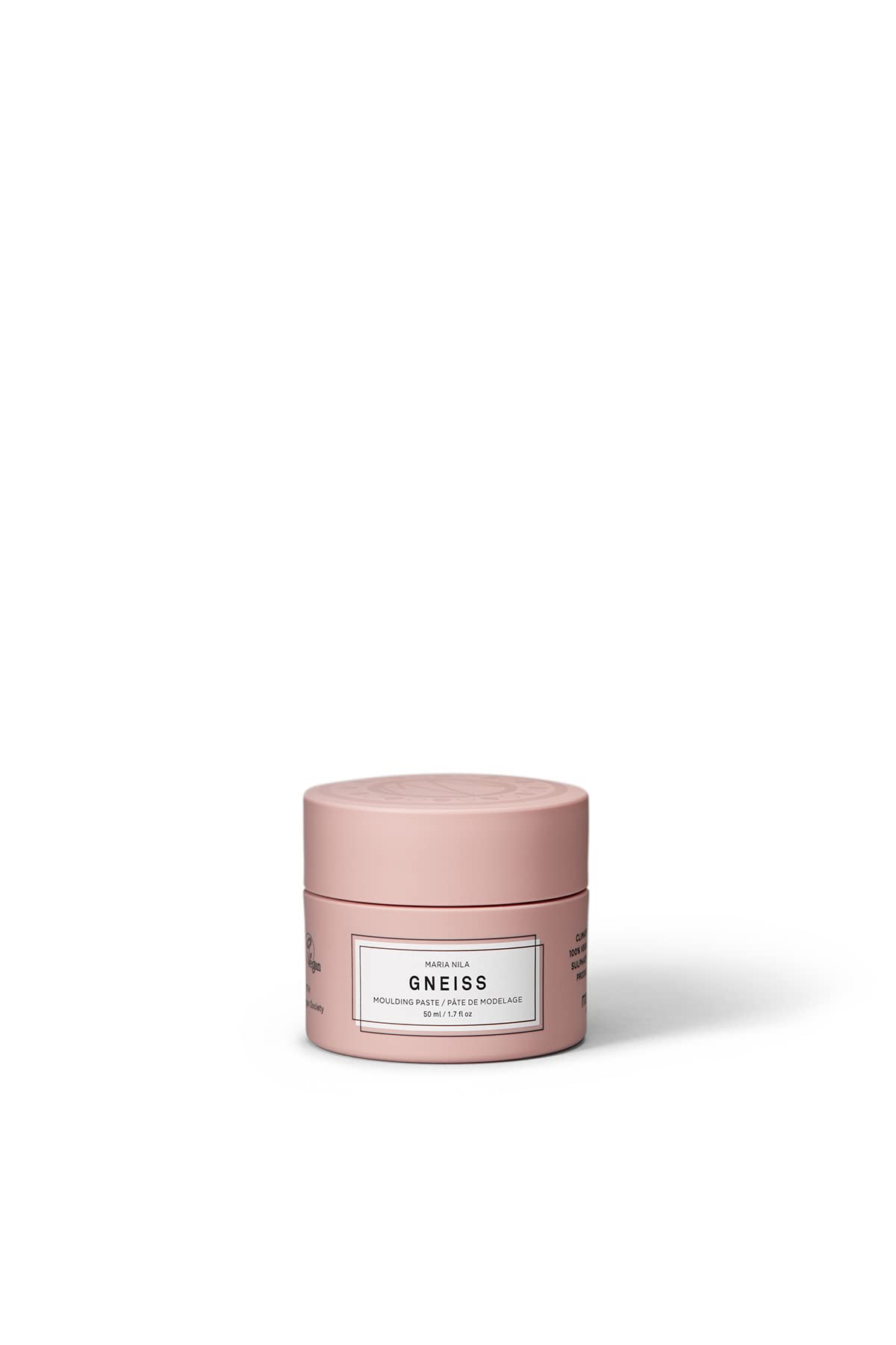 White Smoke Maria Nila Minerals Gneiss, 1.7 Fl Oz / 50 ml, Hold 3/5, For all Hairstyles, Gives Neutral Shine, Shea Butter prevents dryness, 100% Vegan & Sulfate/Paraben free