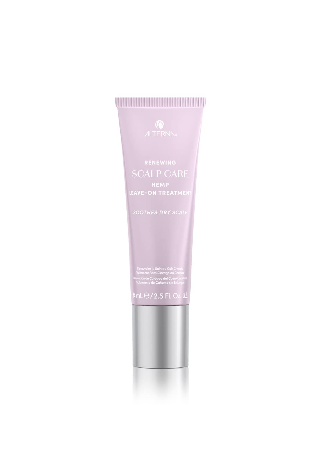 White Smoke Alterna Haircare Renewing Scalp Care Hemp Leave On Vegan Hair and Scalp Treatment, 2.5 Fl Oz Lightweight and Fast Absorbing to Moisturize, Soothe and Calm Scalp