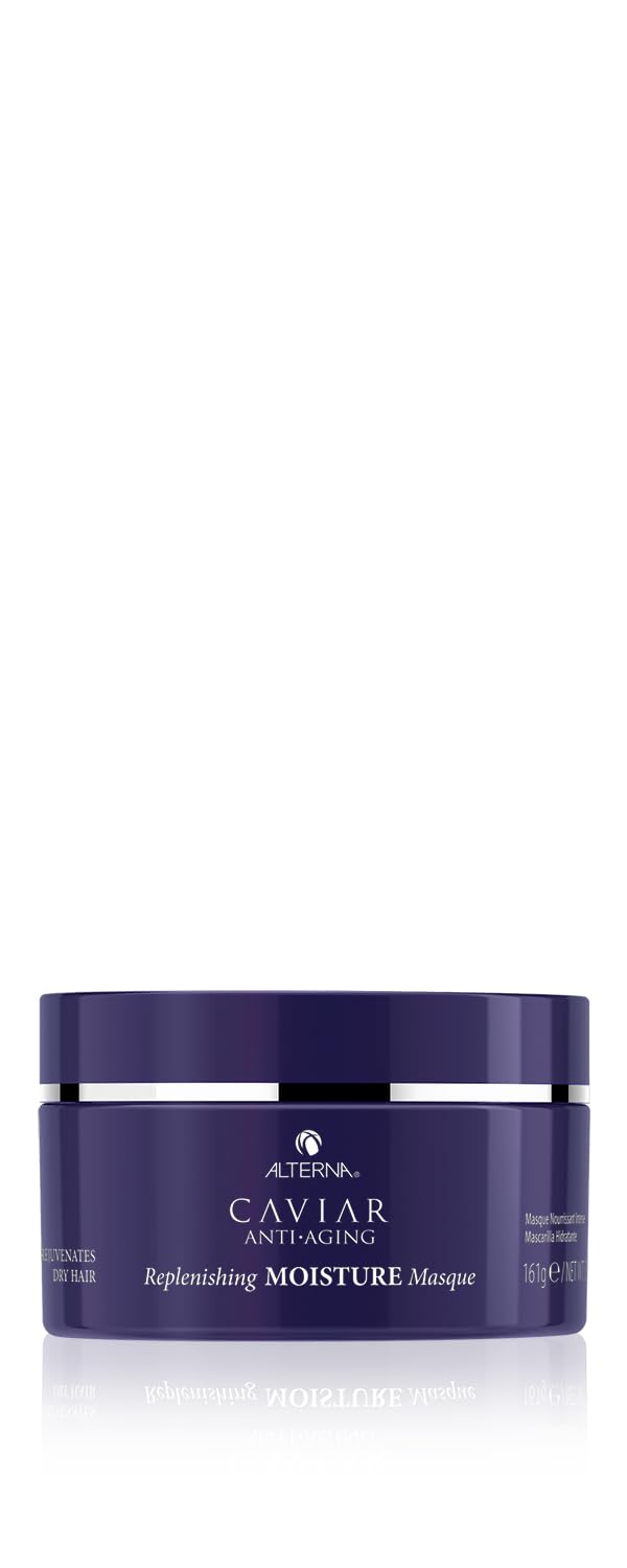 Dark Slate Gray Alterna Caviar Anti-Aging Replenishing Moisture Masque, | Replenishes Dry, Coarse, Damaged Hair | Sulfate Free , 5.7 Ounce (Pack of 1)