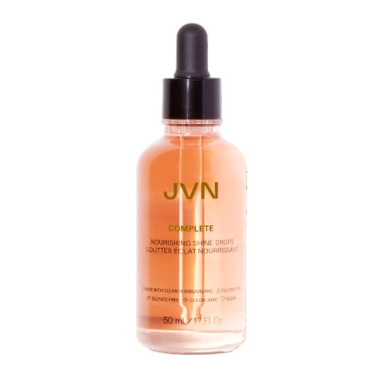 White Smoke JVN Complete Nourishing Shine Drops, 1.7 Fl Oz, Frizz Fighting, Hair Smoothing Oil for Shine and Strength, Hair Care for Women and Men, Silicone Free
