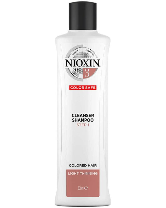 White Smoke NIOXIN System 3 Cleanser Shampoo (300ml/10.1oz)