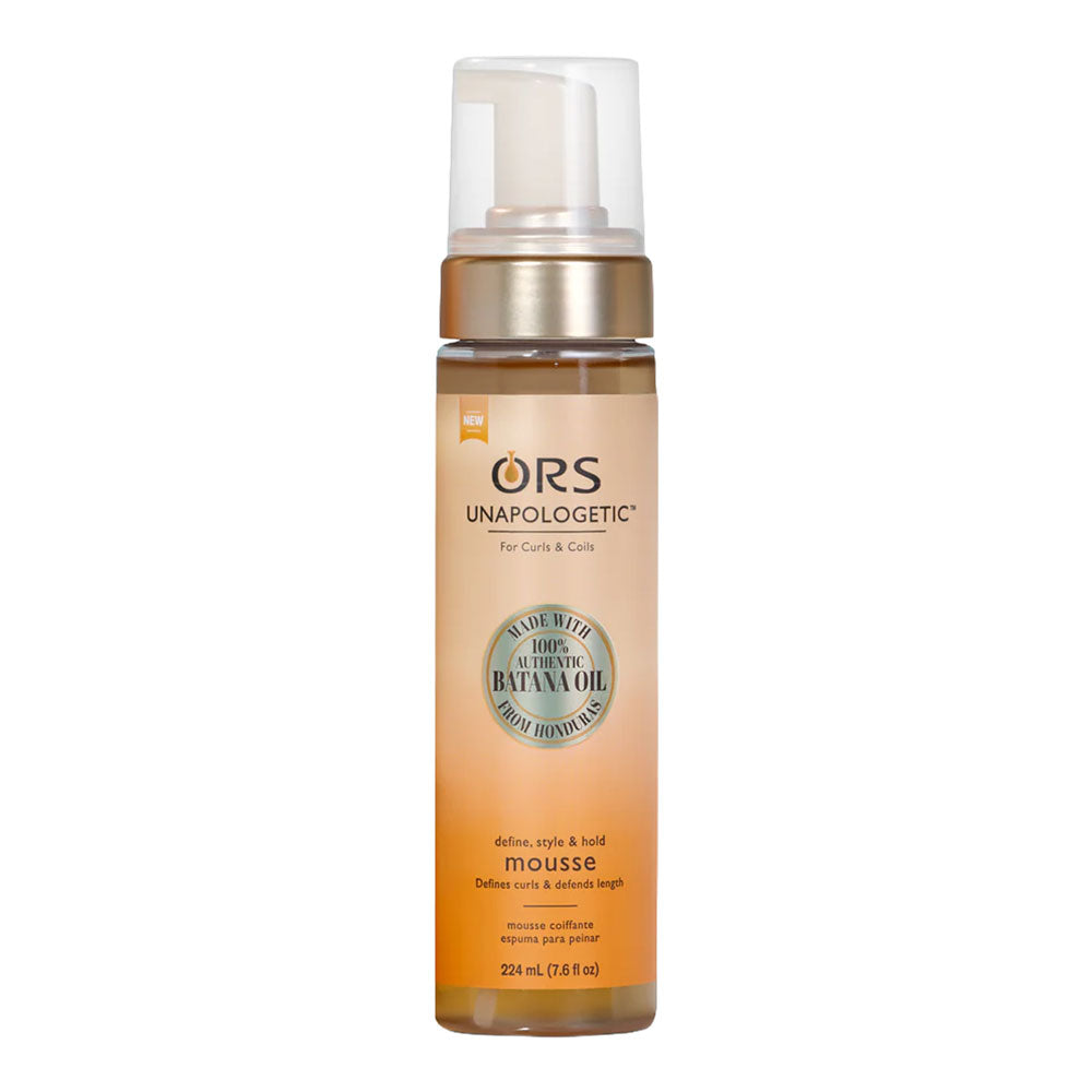 Lavender ORS Unapologetic Batana Oil Define Style Hold Mousse (7.6oz)