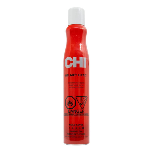 Dark Red CHI Helmet Head Extra Firm Hair Spray (10oz)