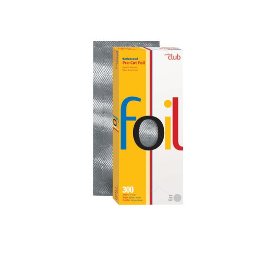 White Smoke Product Club Silver foil embossed 5 inch x 12 foot - 300 count