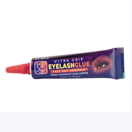 White Smoke SALON PRO 30 Second Ultra Grip Eyelash Glue (0.25oz) - Black
