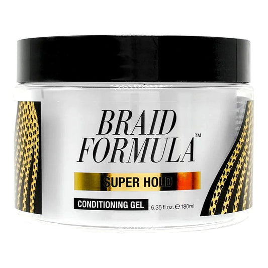 Black EBIN Braid Formula Conditioning Gel [Super Hold] - 6.53oz