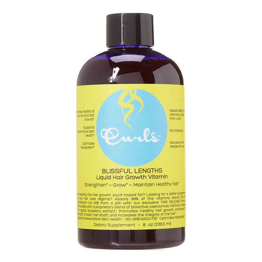 White Smoke CURLS Blissful Lengths Liquid Hair Vitamin (8oz)
