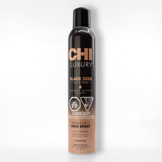 Gray CHI Luxury Black Seed Oil Blend Flexible Hold Hair Spray - 10oz