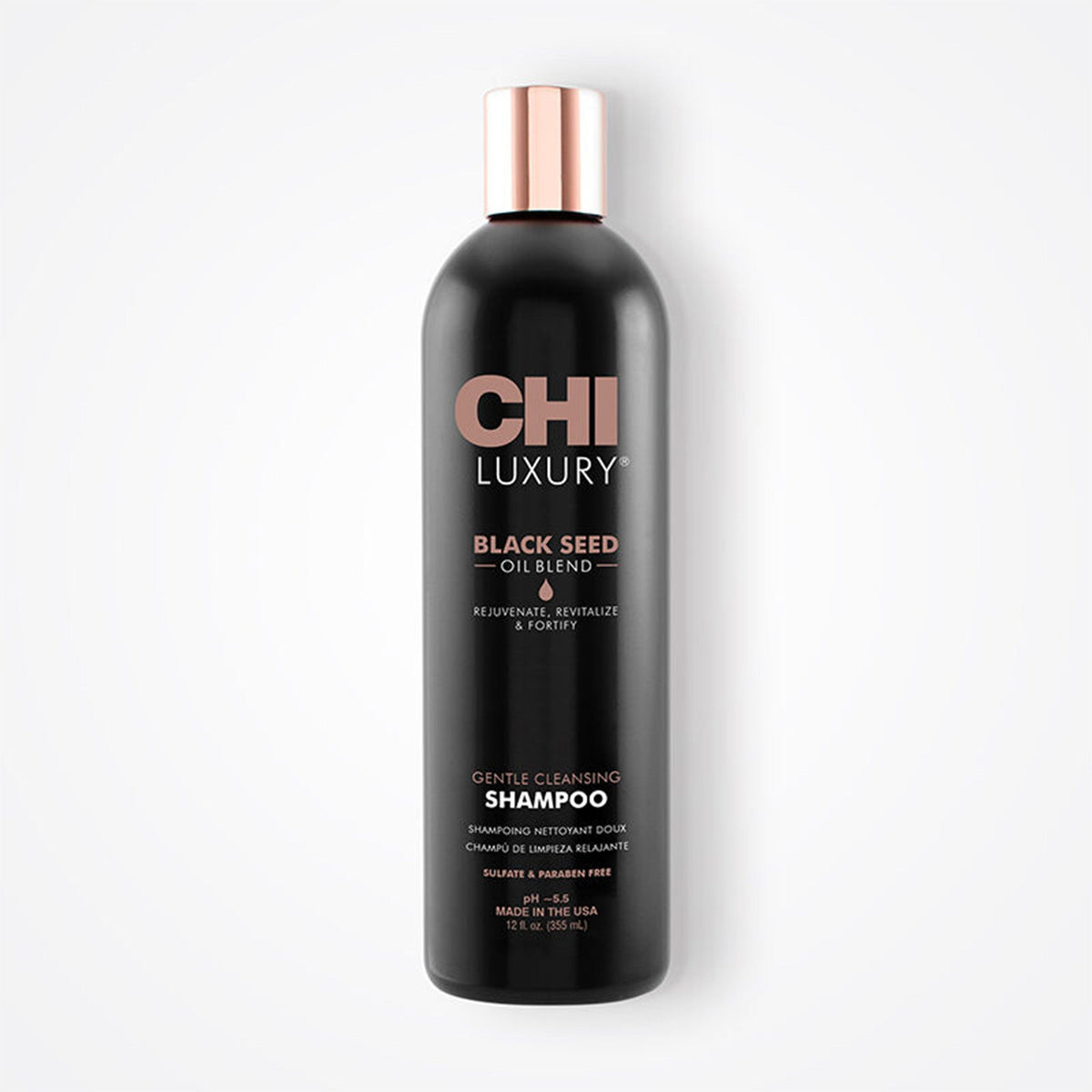 Black CHI Luxury Black Seed Oil Blend Gentle Cleansing Shampoo - 12oz