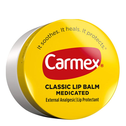 White Smoke CARMEX Classic Lip Balm Jar [Blister] (0.25oz)