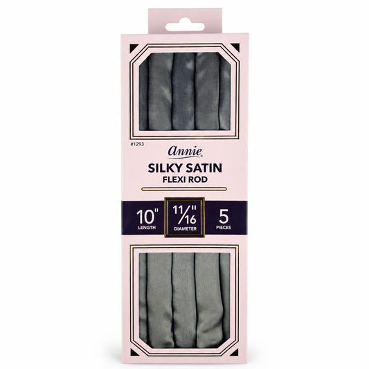 Misty Rose ANNIE Silky Satin Flexi Rod (10inch) - 11/16" Diameter 5ct