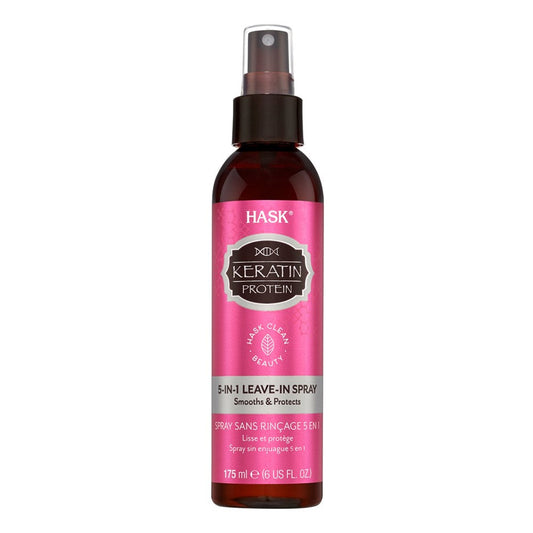 White Smoke HASK Keratin Protein 5-In-1 Leave In Spray (6oz)